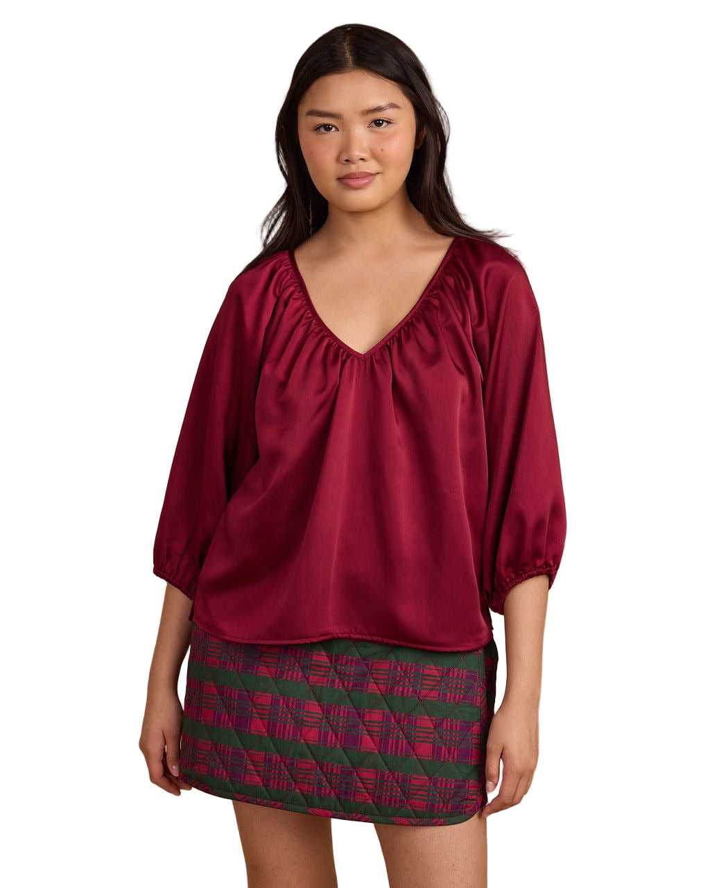 Beet Red Beatrice Top - Amor Lafayette