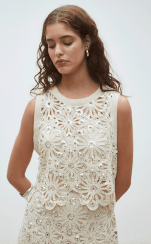 Beige Lois Top - Amor Lafayette