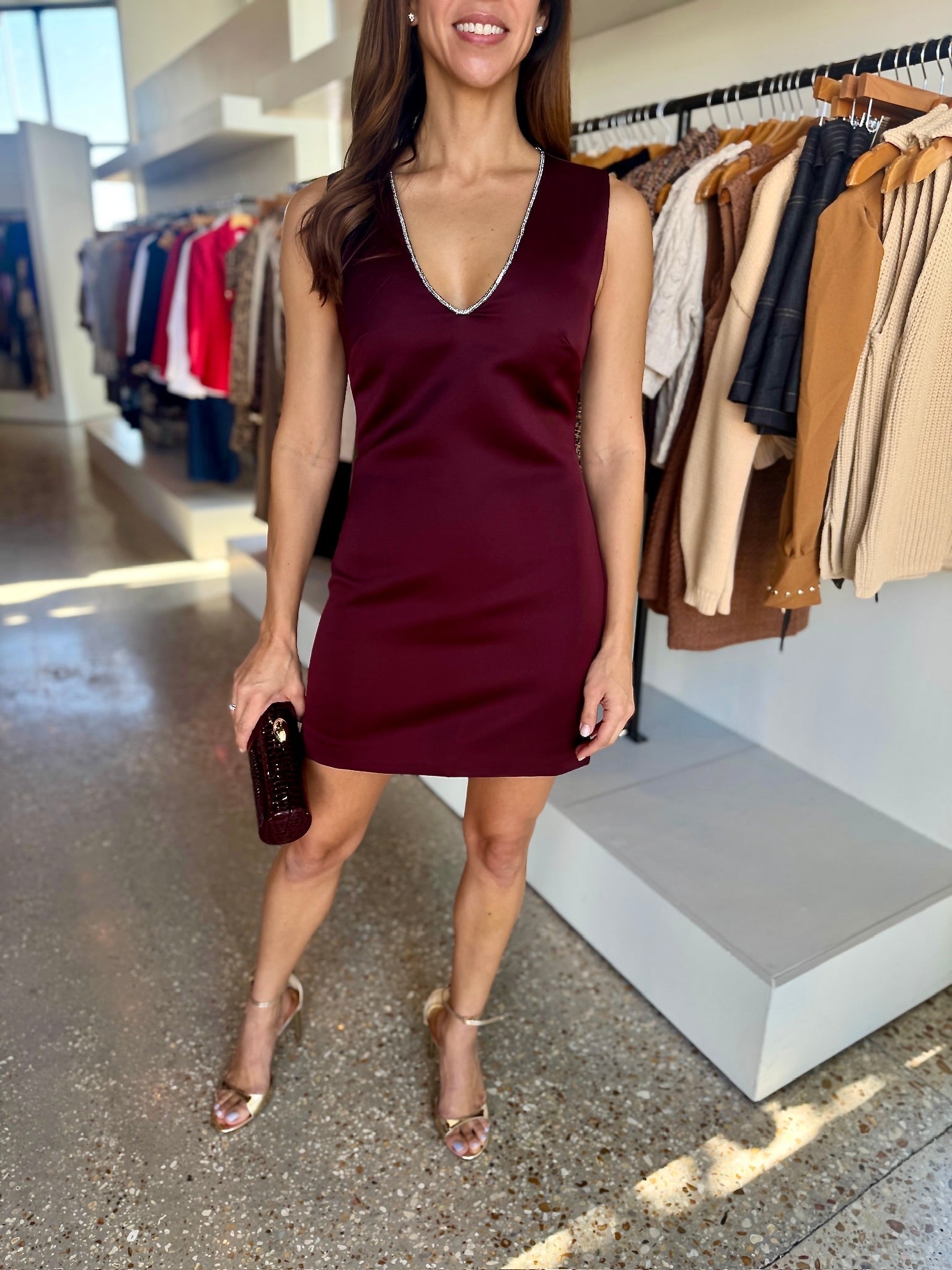 Berry Livia Shift Dress - Amor Lafayette