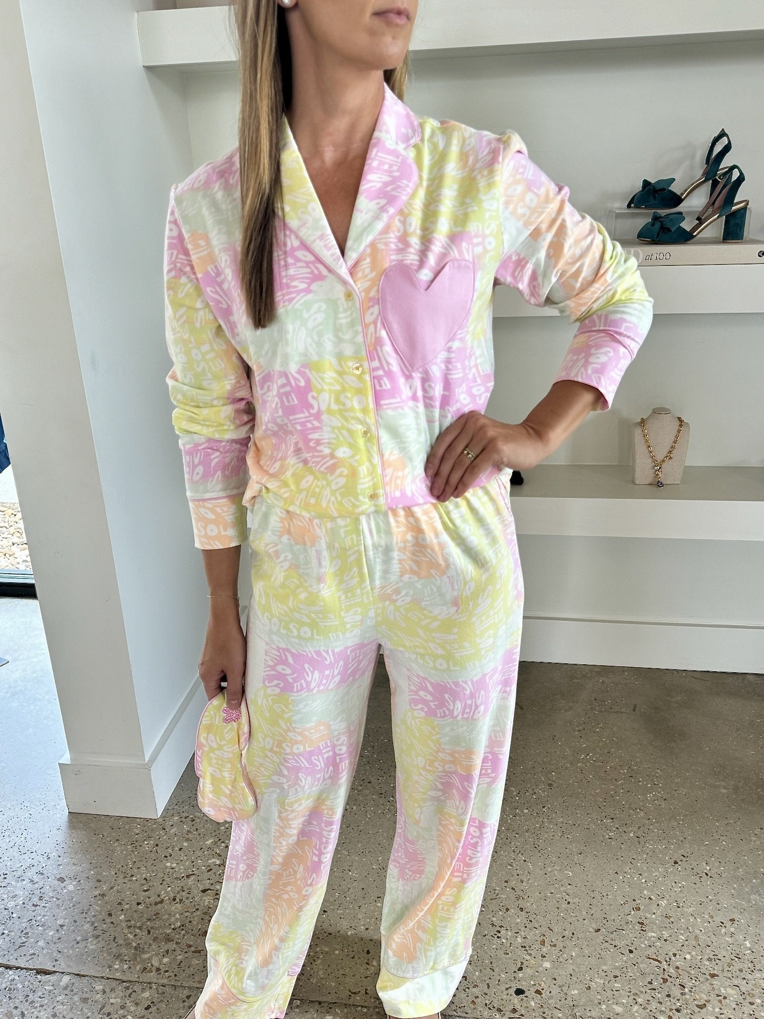 Betty Long Pajama Set - Amor Lafayette