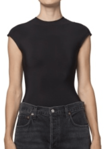 Black Agata Bodysuit - Amor Lafayette