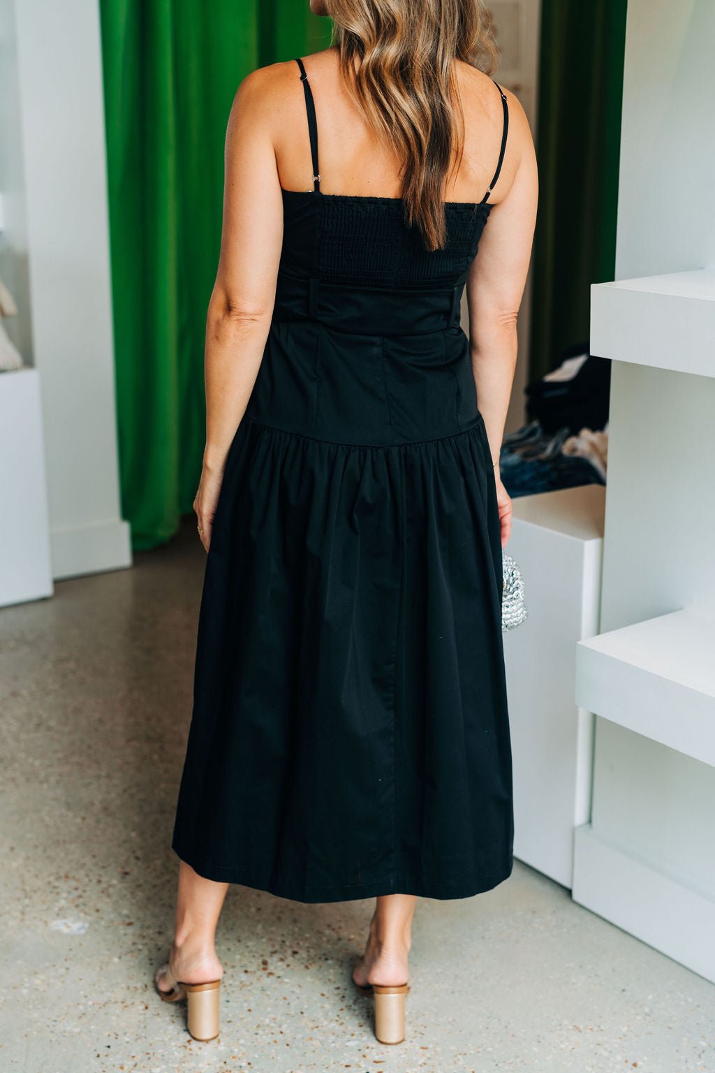 Black Annabelle Dress - Amor Lafayette