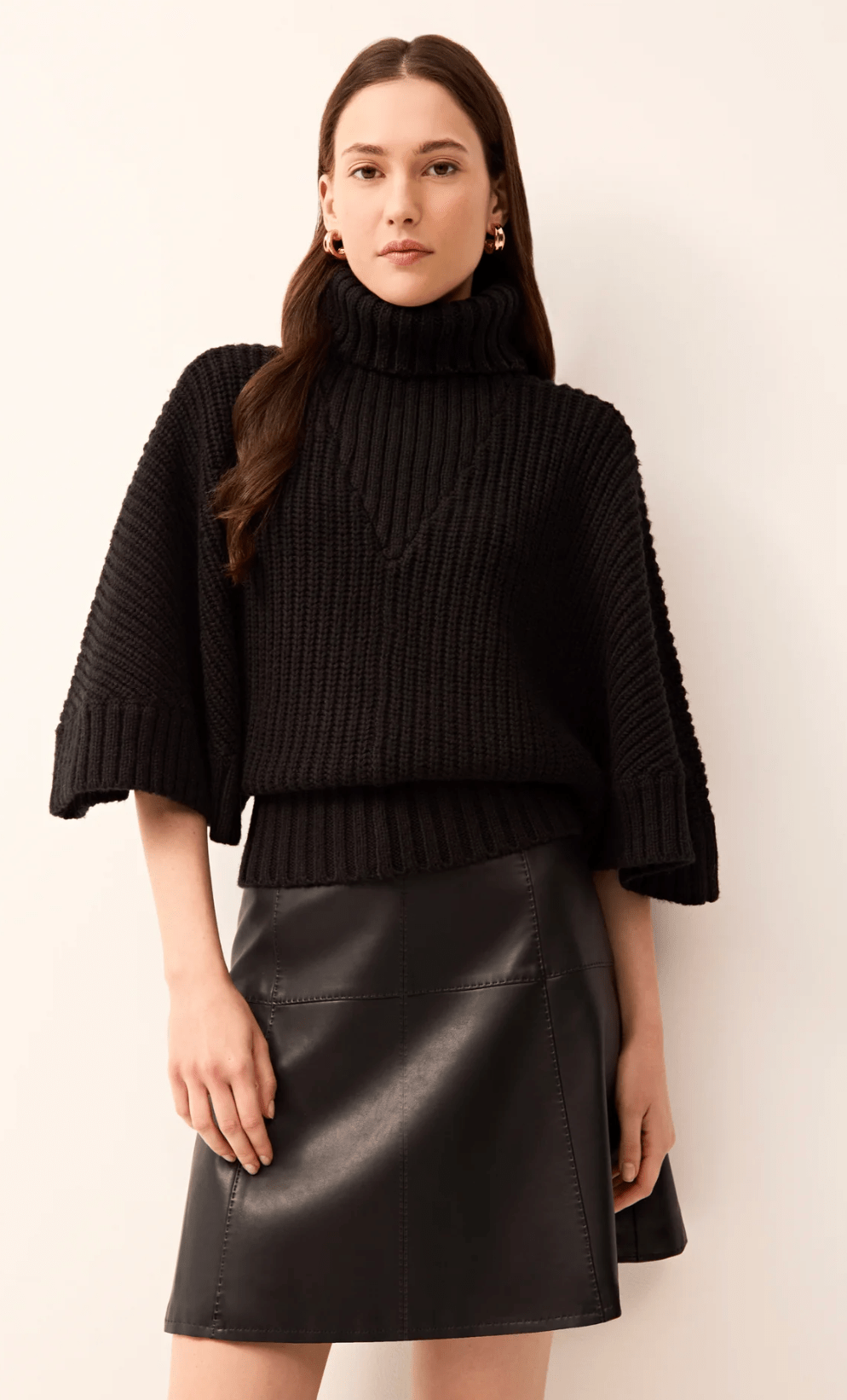 Black Annika Popover - Amor Lafayette