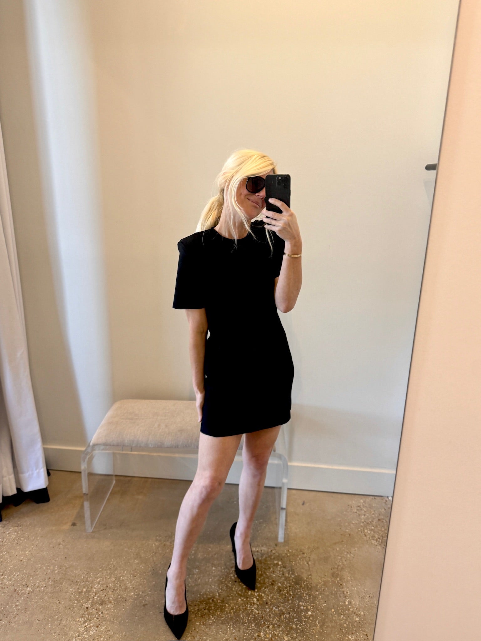 Black Dua Mini Dress - Amor Lafayette