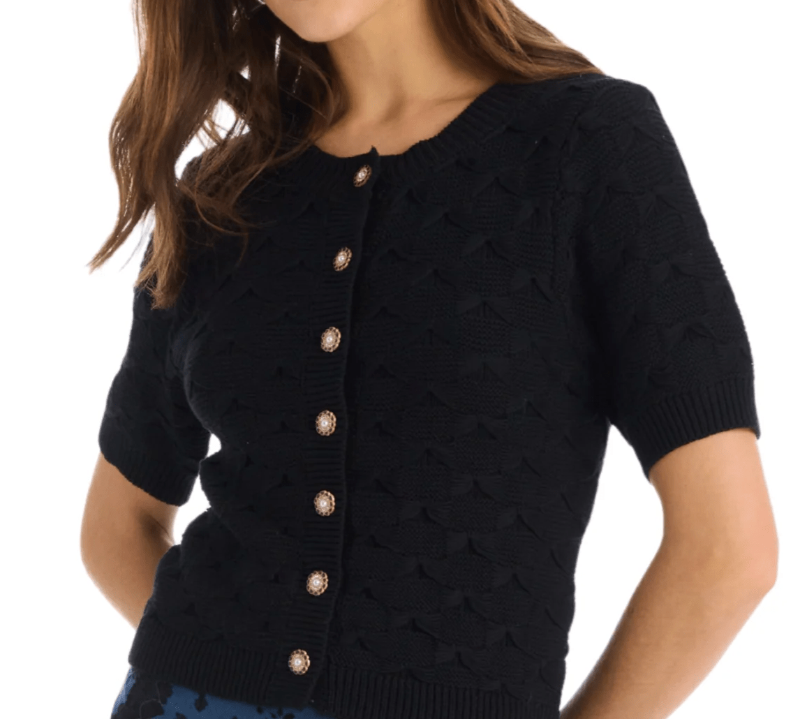 Black Effie Cardi - Amor Lafayette