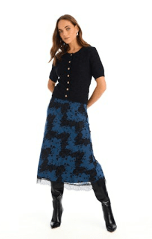 Black Effie Cardi - Amor Lafayette