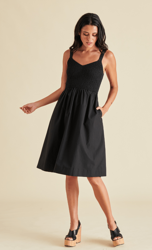 Black Fleur Dress - Amor Lafayette