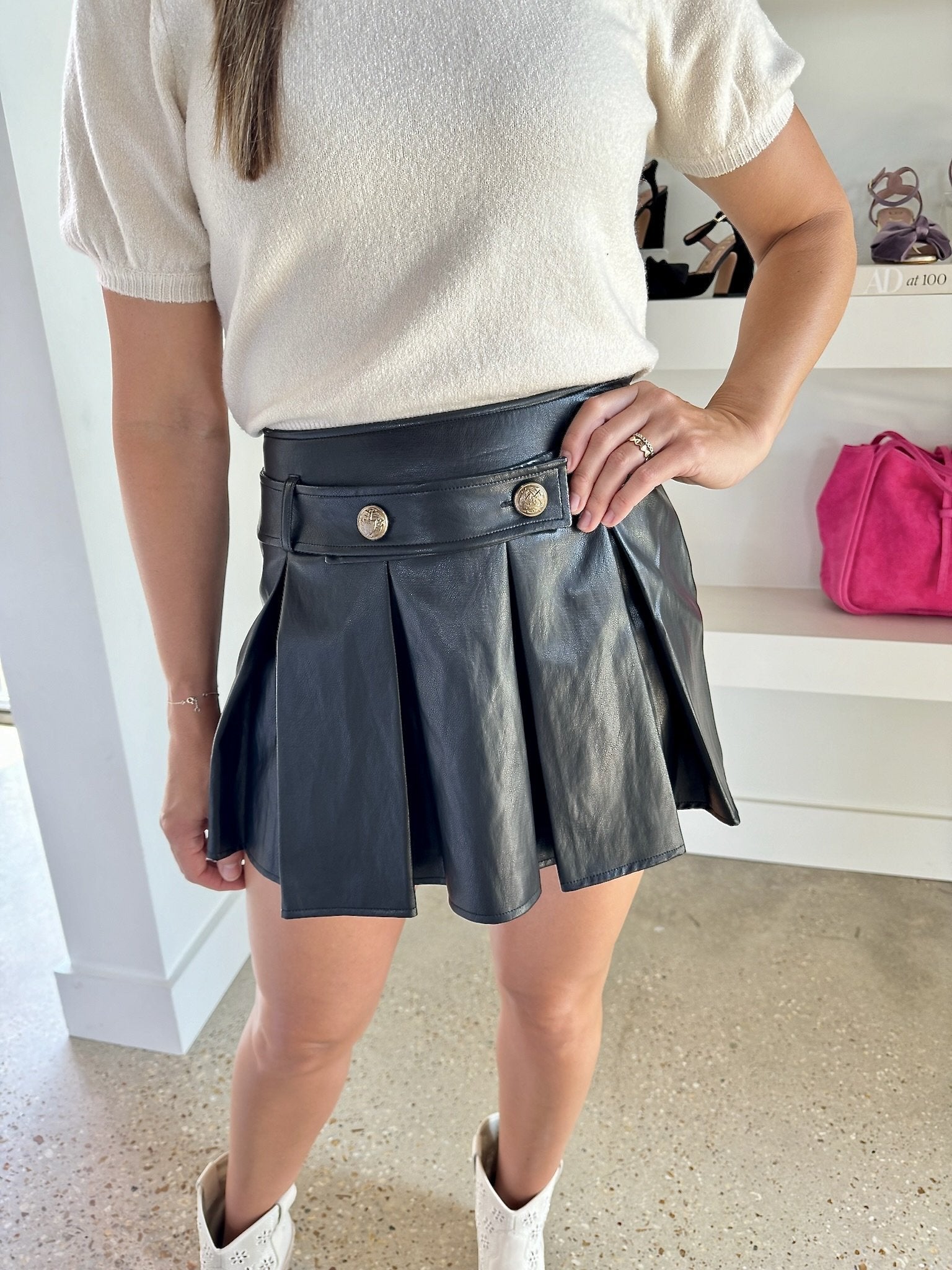 Black Gloria Skirt - Amor Lafayette