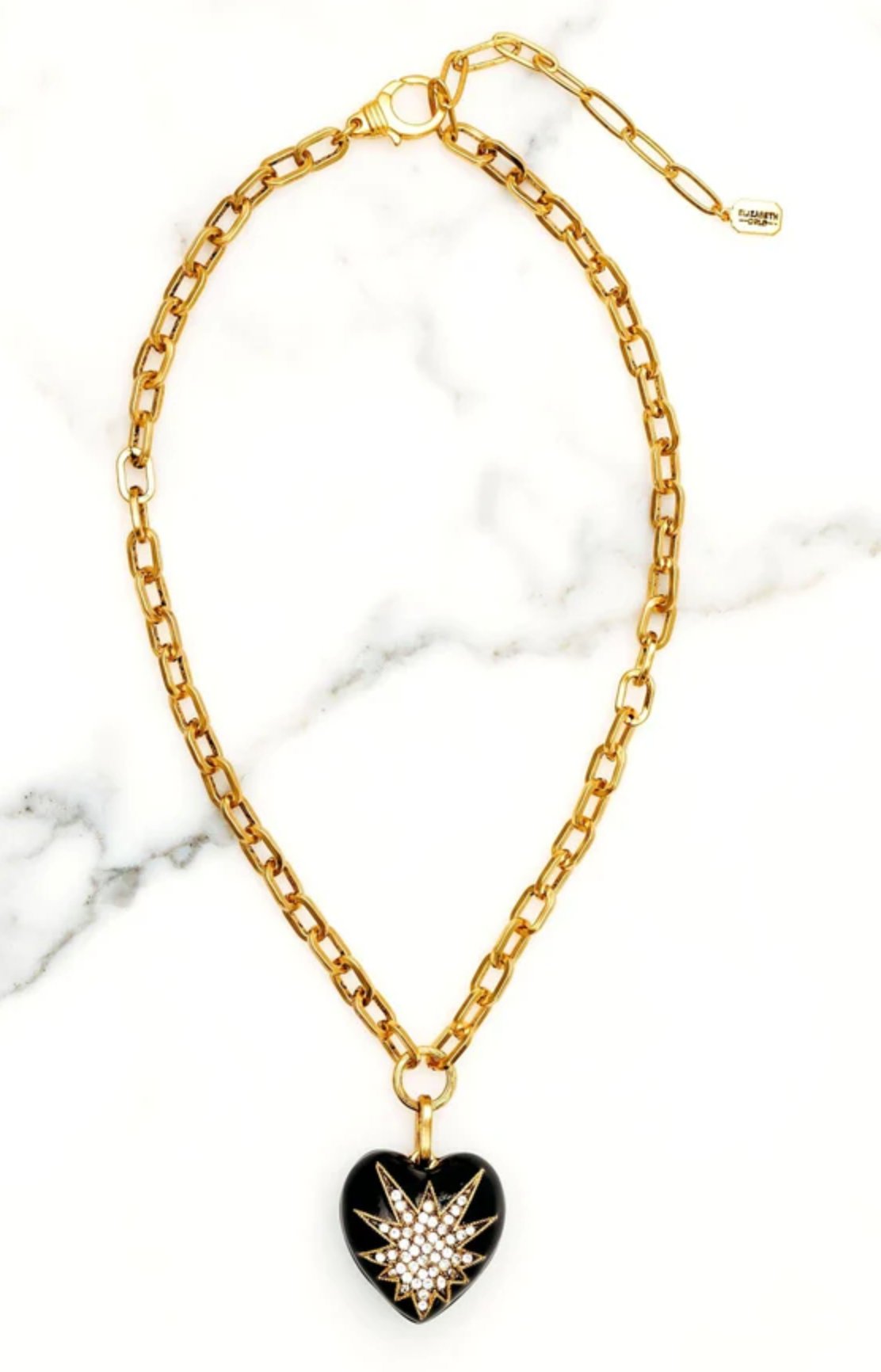 Black Heart Of Tefiti Necklace - Amor Lafayette