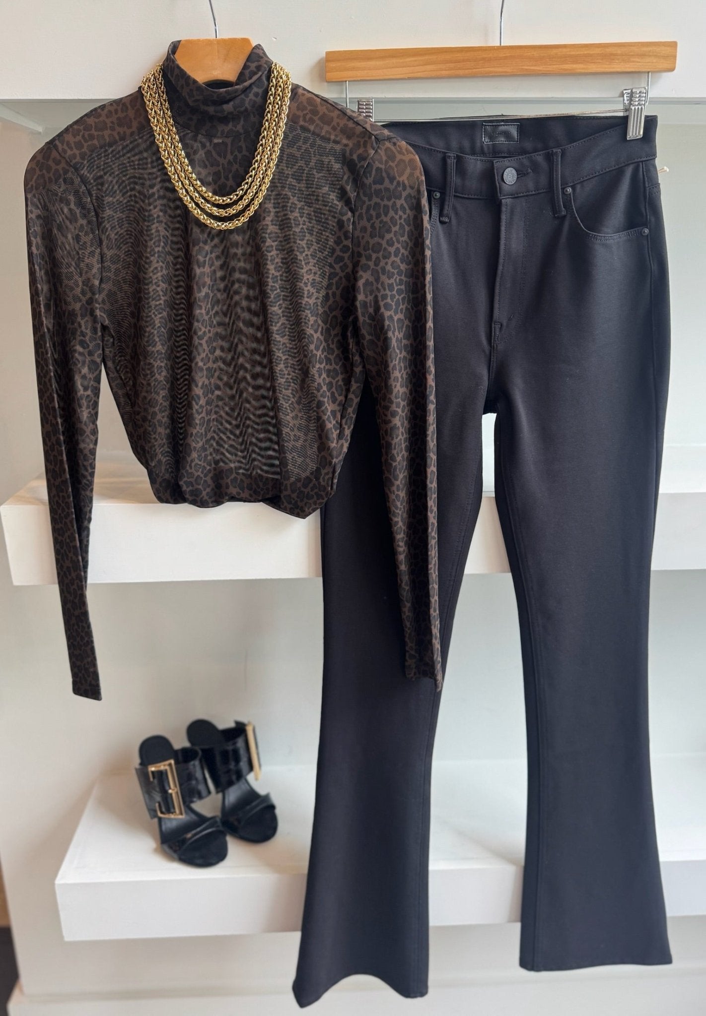 Black High Waisted Runway - Amor Lafayette