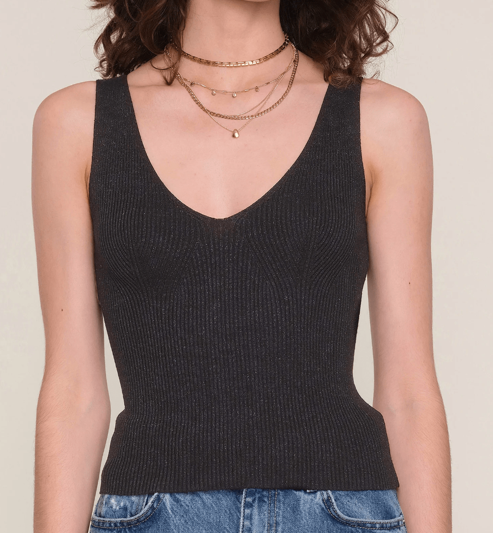 Black Indra Top - Amor Lafayette