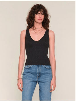 Black Indra Top - Amor Lafayette