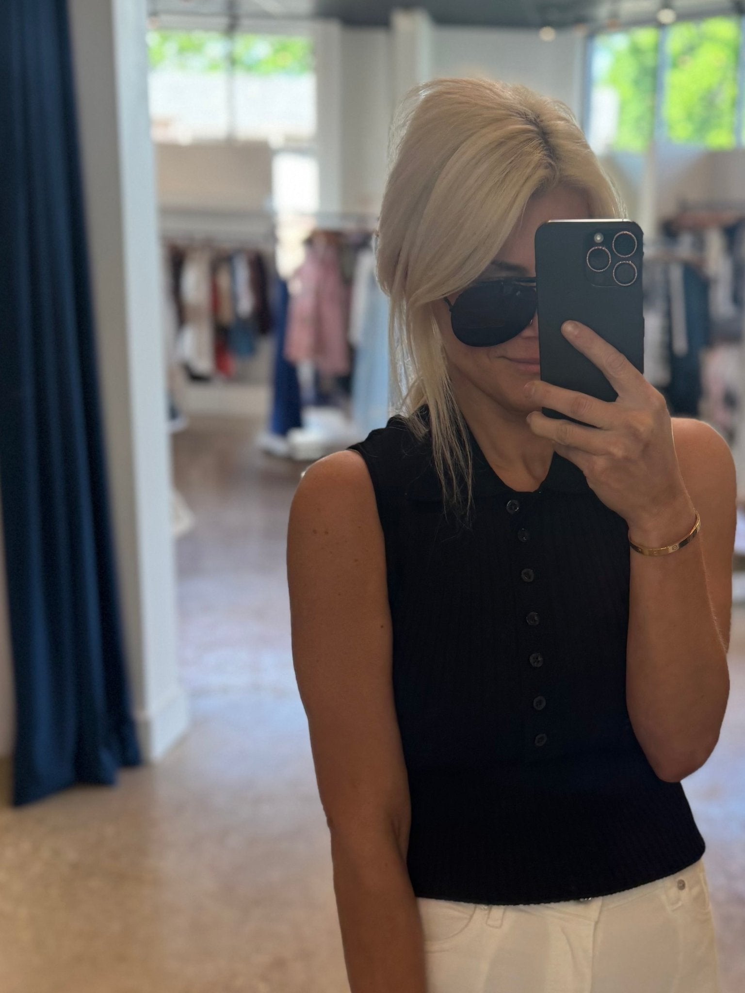 Black Kaley Top - Amor Lafayette