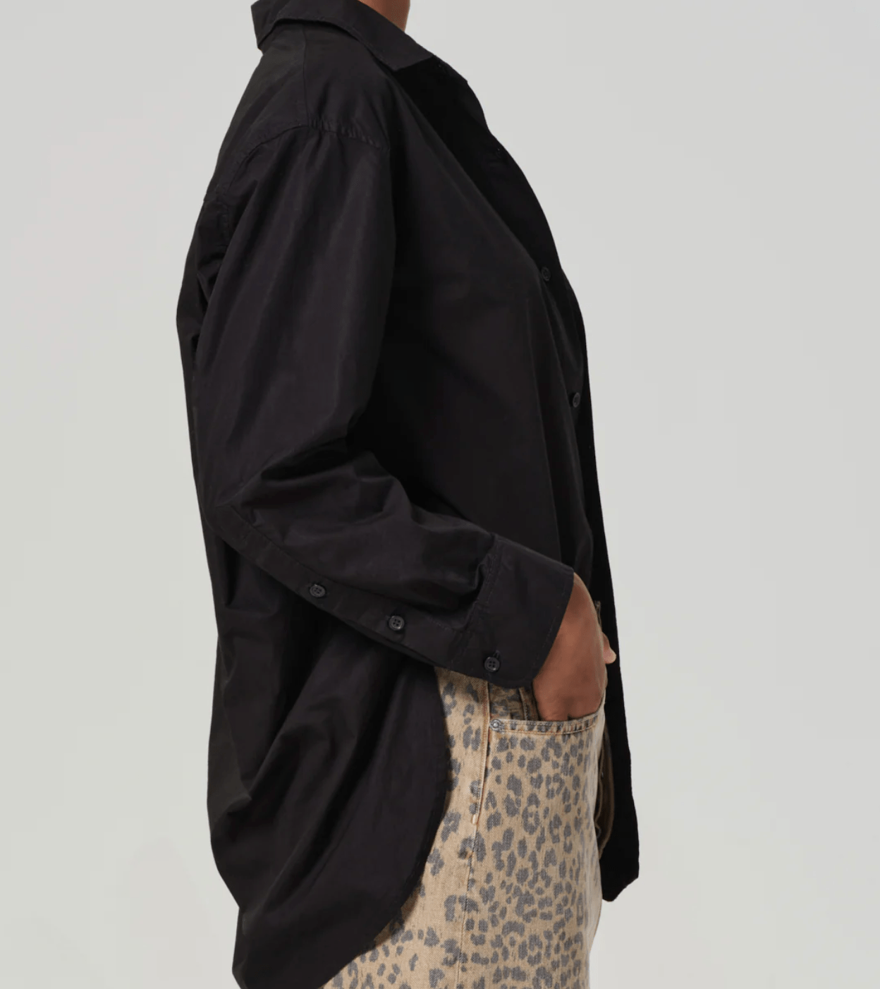 Black Kayla Shirt - Amor Lafayette