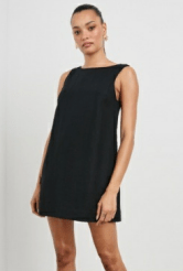 Black Lindsey Dress - Amor Lafayette