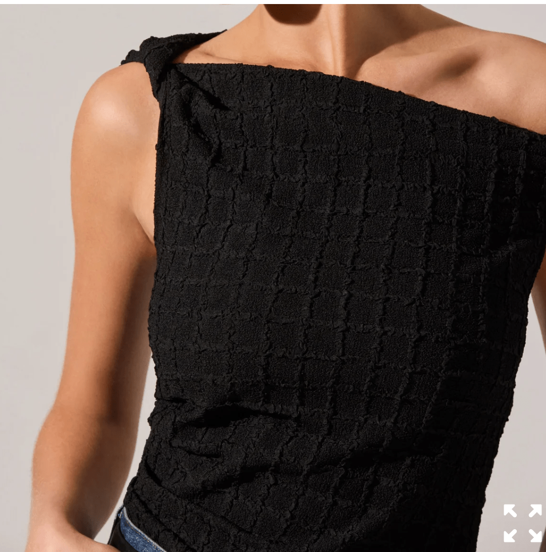 Black Lindy Top - Amor Lafayette