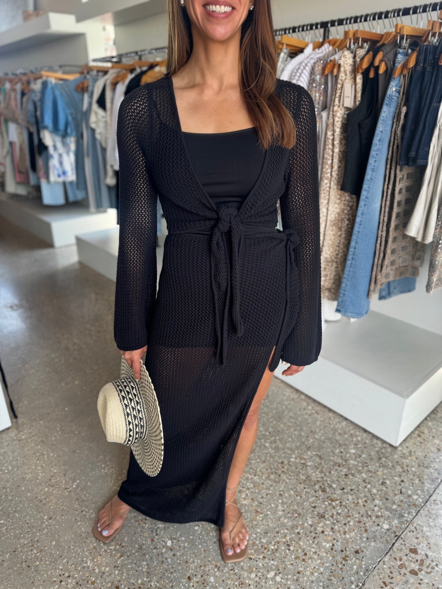 Black Los Cabos Top - Amor Lafayette