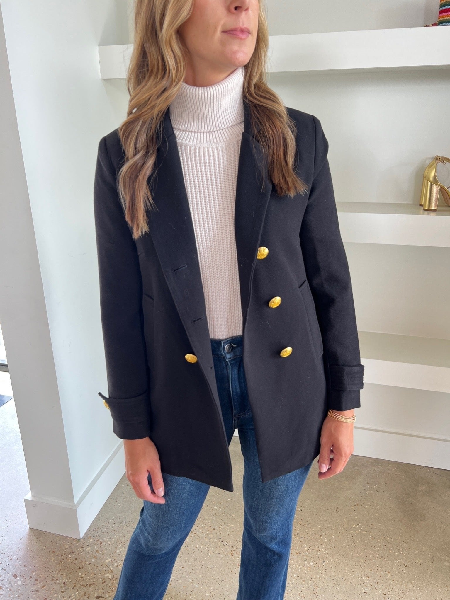 Black Madison Jacket - Amor Lafayette