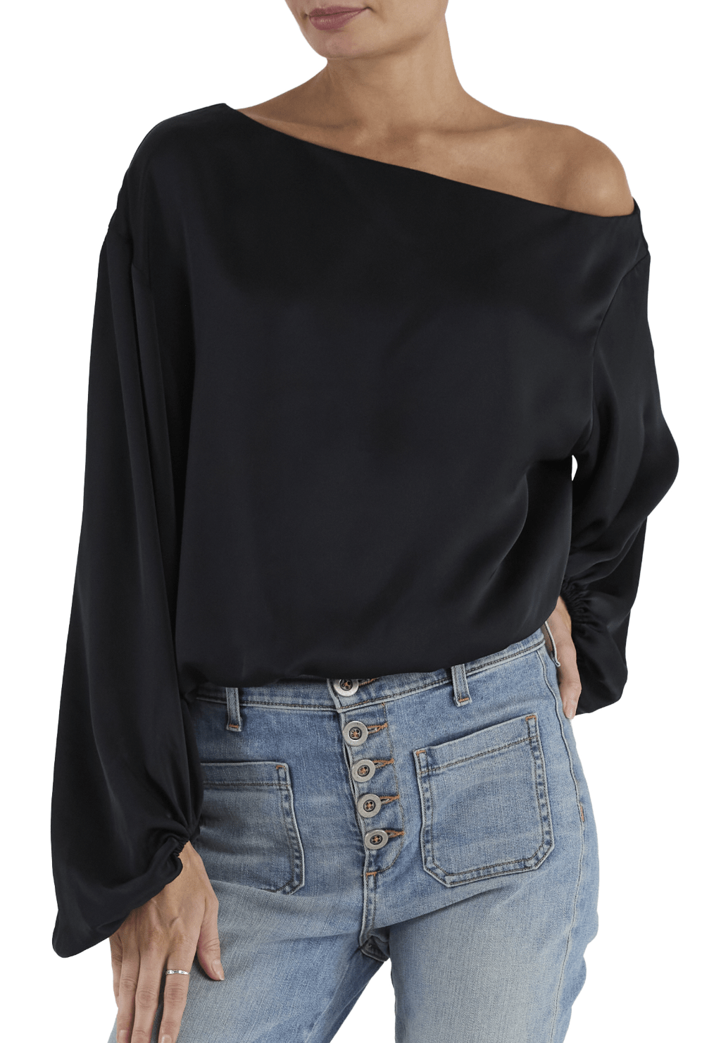 Black Marley Top - Amor Lafayette