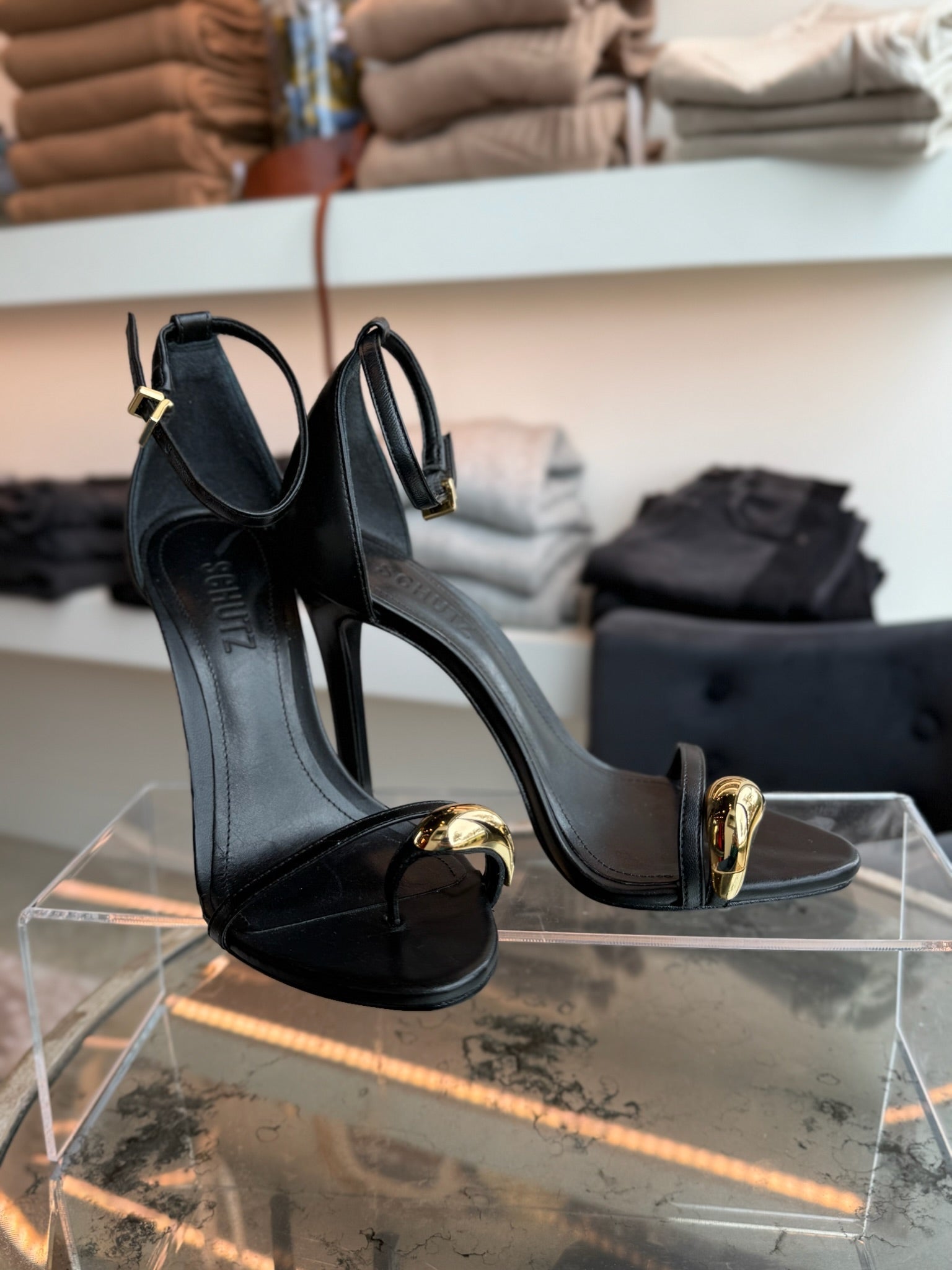 Black Maya Heel - Amor Lafayette