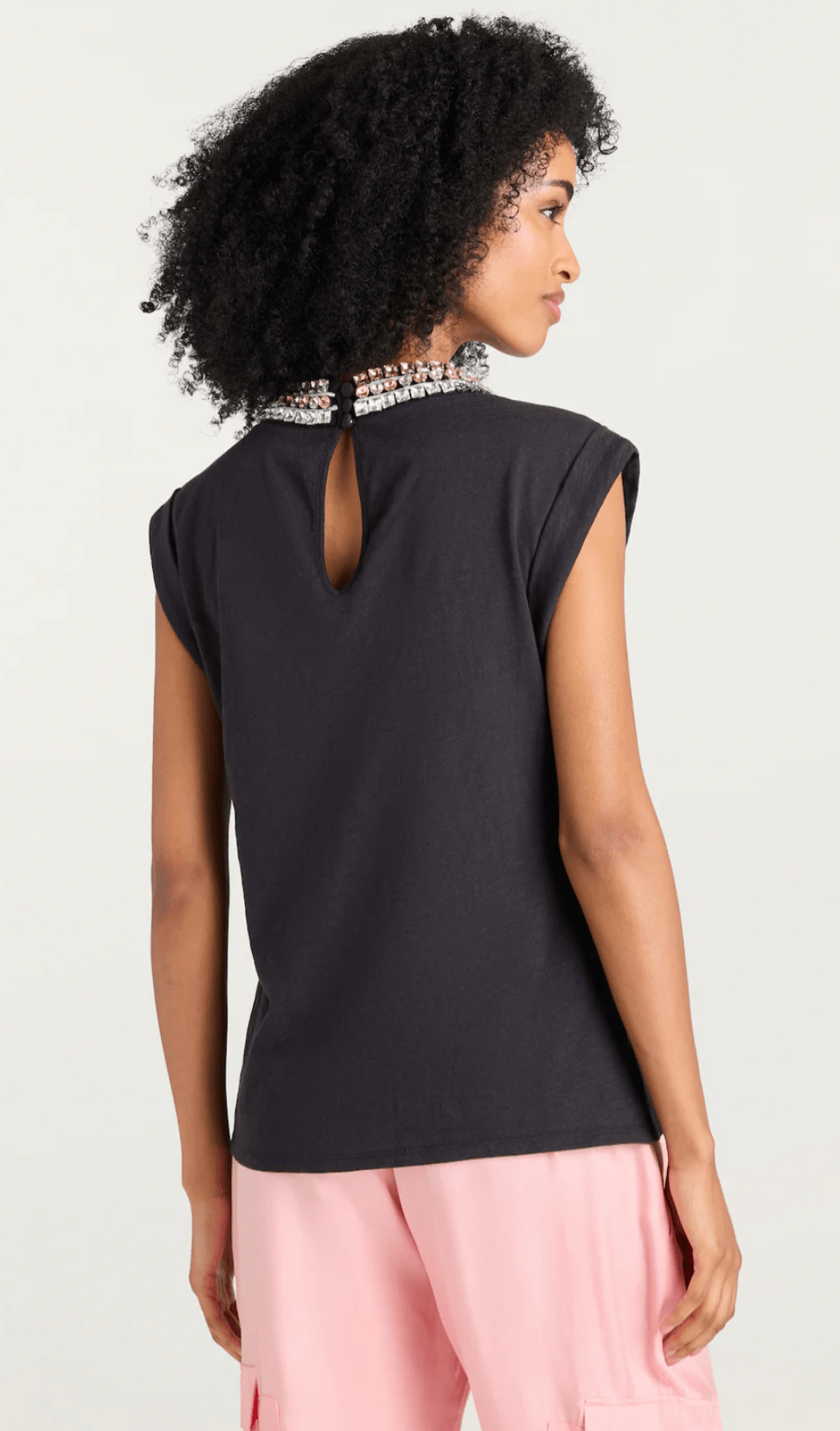 Black Multi Deco Bella Tee - Amor Lafayette