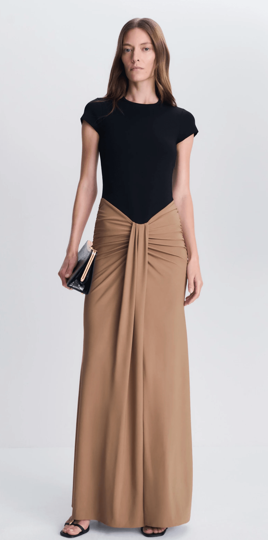 Black Multi Matilde Gown - Amor Lafayette