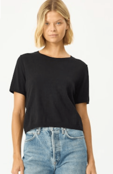 Black Palmer Tee - Amor Lafayette