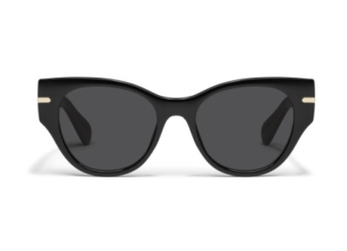 Black Smoke Chit Chat Sunglasses - Amor Lafayette