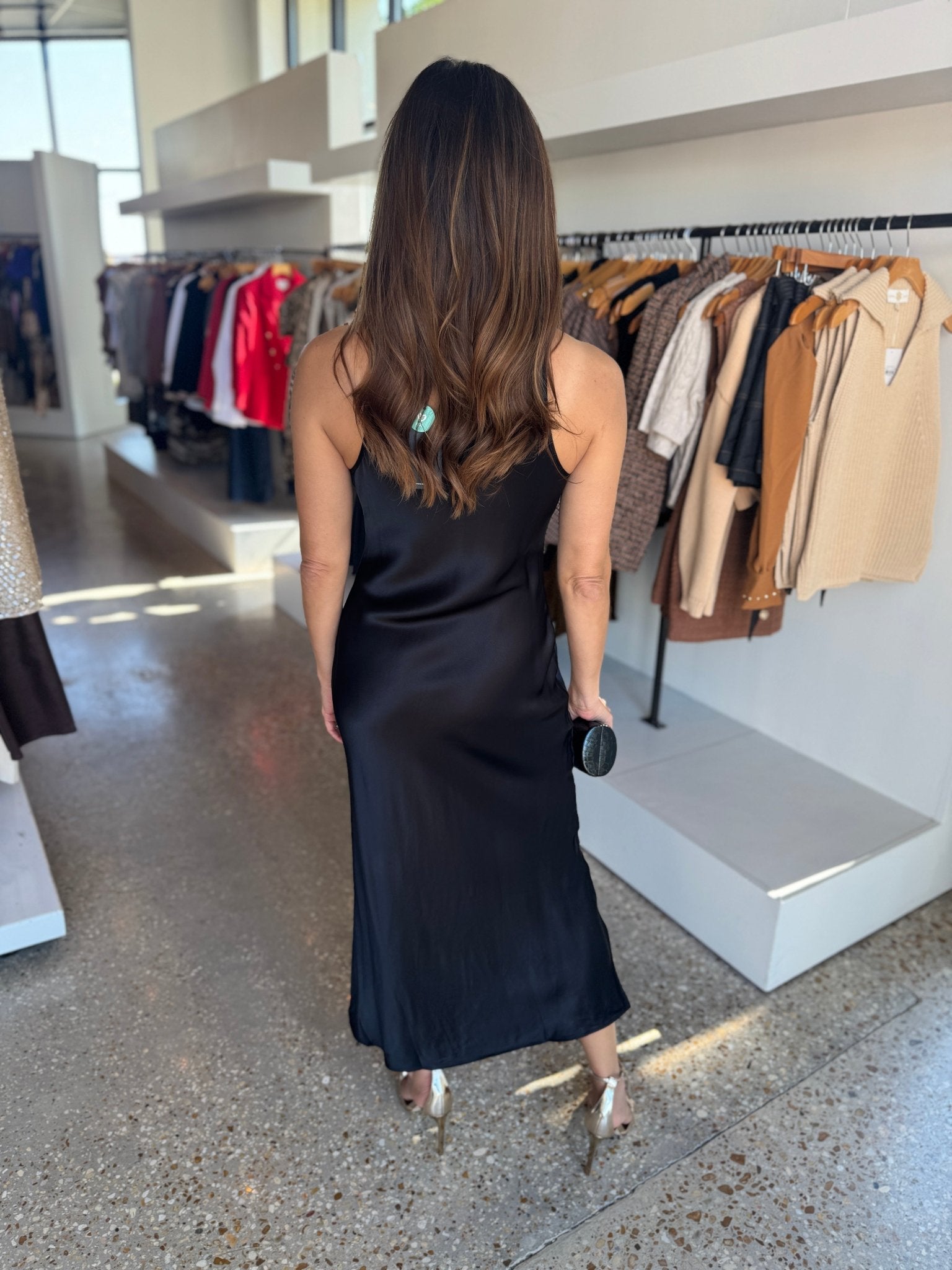 Black Solene Dress - Amor Lafayette