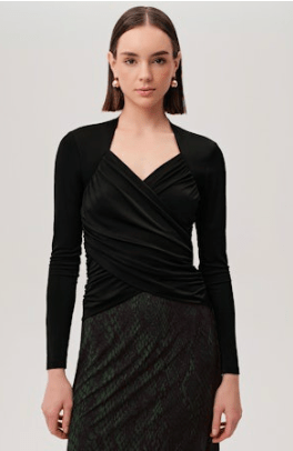 Black Summer Blouse - Amor Lafayette