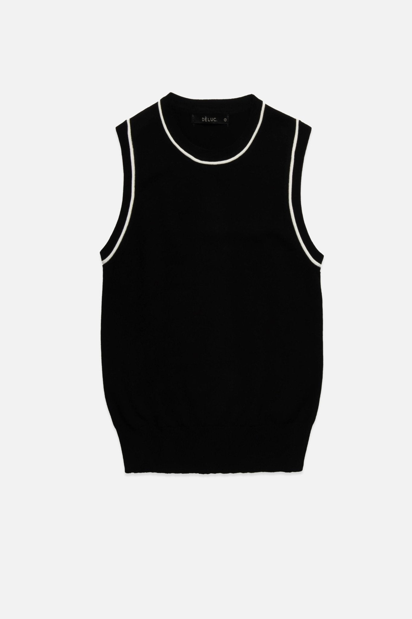 BLACK SYMI KNIT TOP - Amor Lafayette