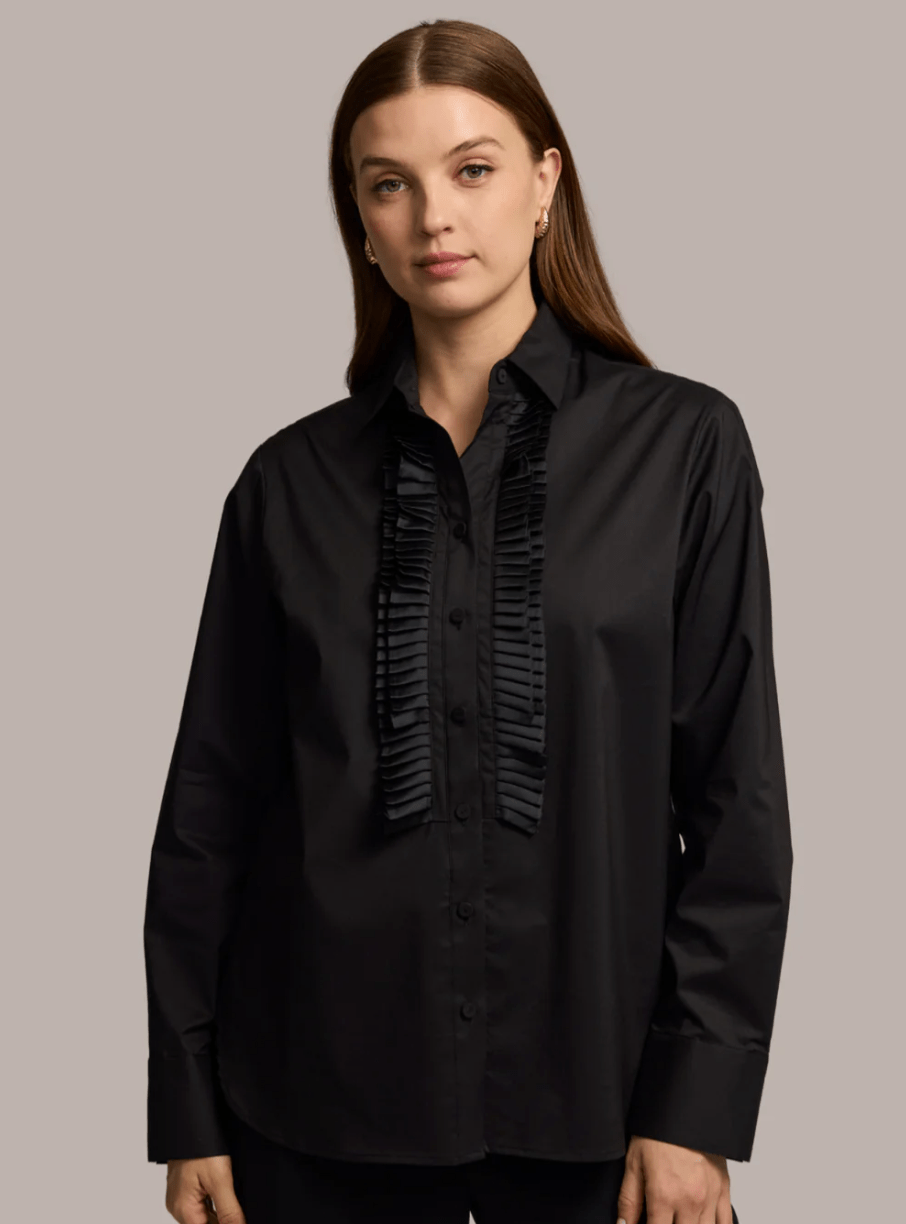 Black Tessi Shirt - Amor Lafayette