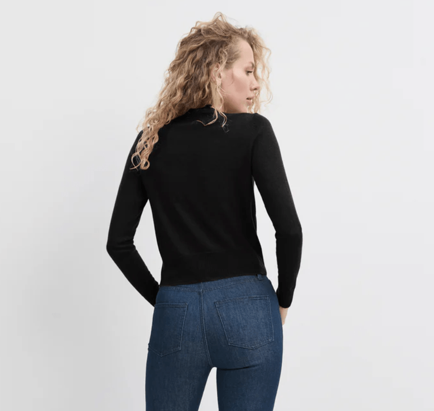 Black The Take A Bow Cardigan - Amor Lafayette