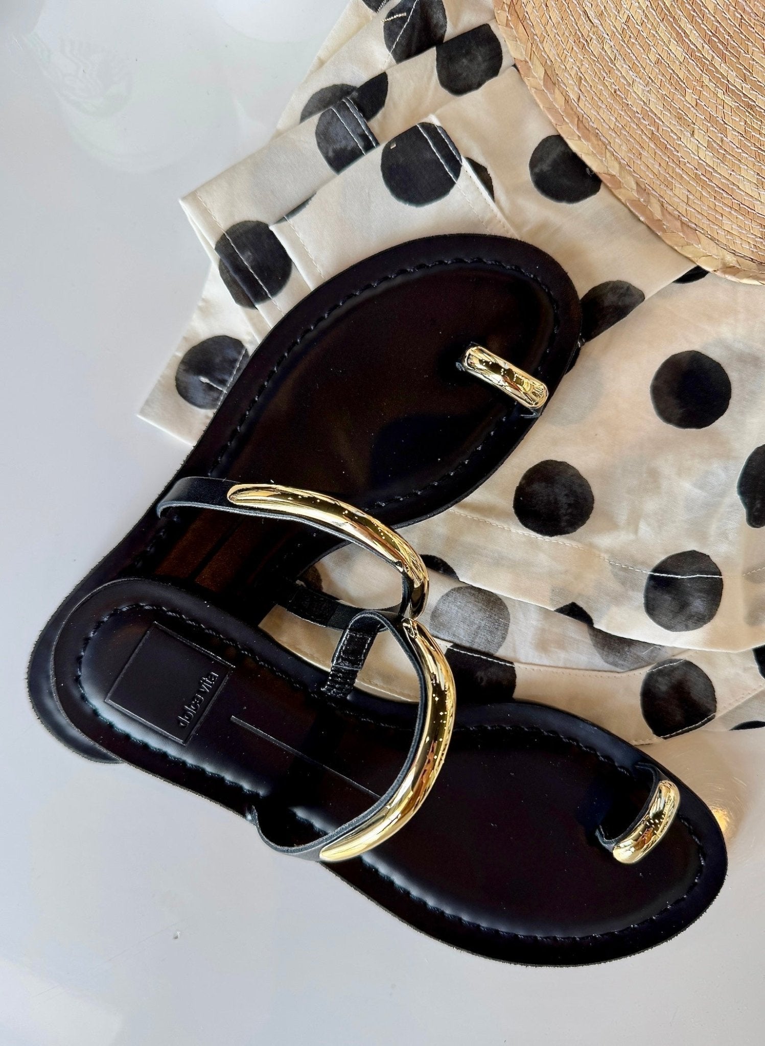 Black Wink Sandal - Amor Lafayette