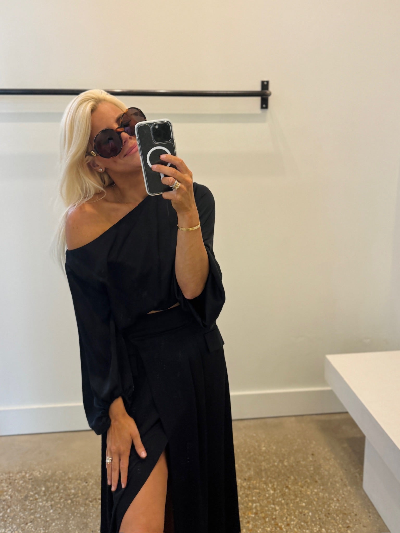 Black Zella Skirt - Amor Lafayette