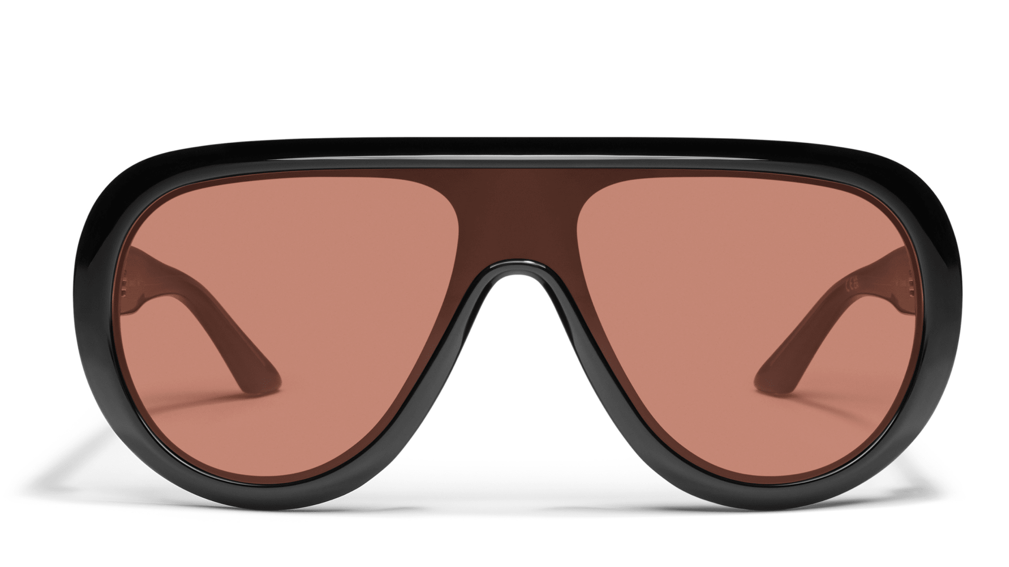 Black/Dark Apricot Set list Sunglasses - Amor Lafayette