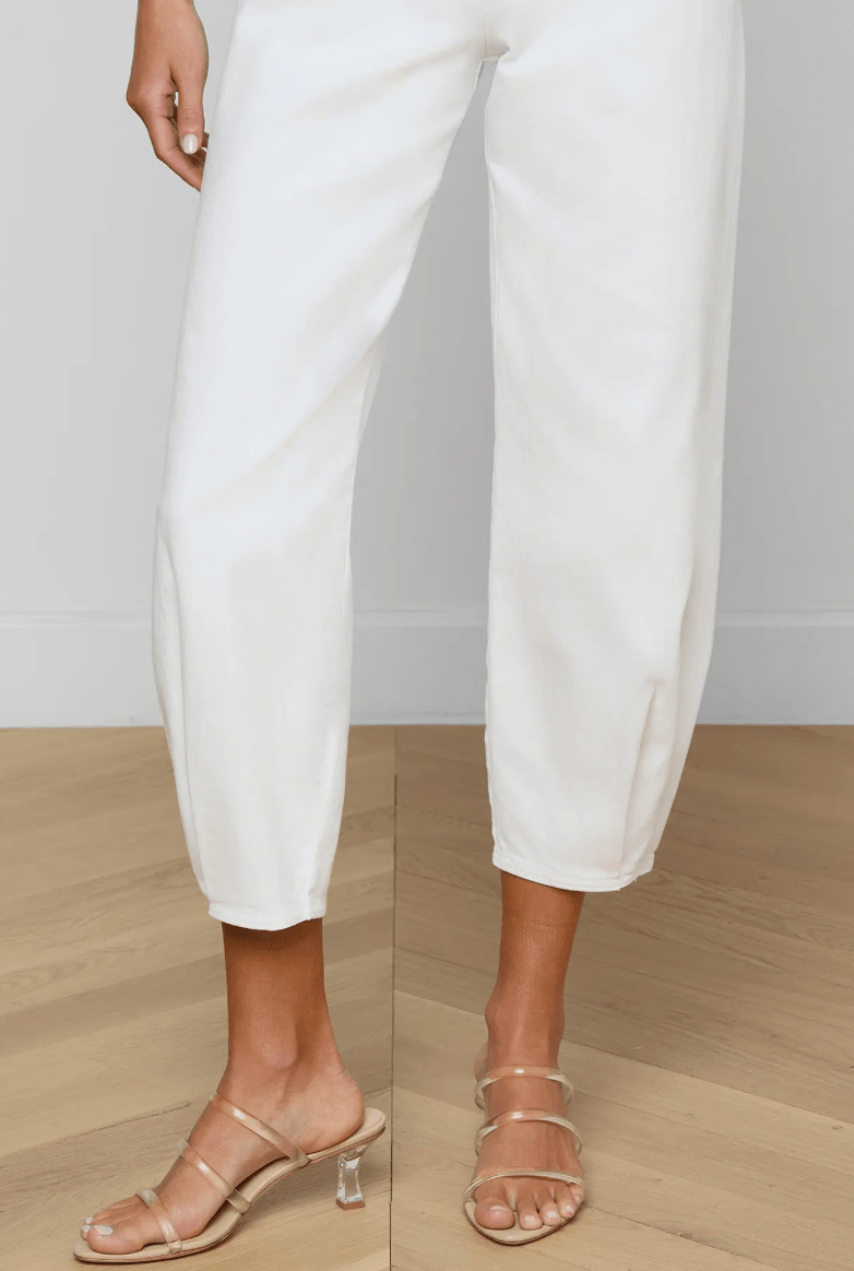Blanc Krista Tapered Leg - Amor Lafayette