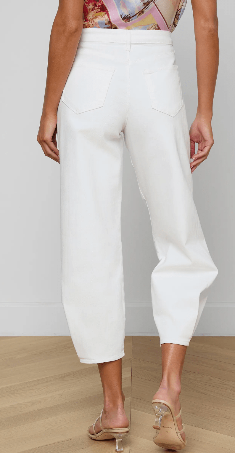 Blanc Krista Tapered Leg - Amor Lafayette
