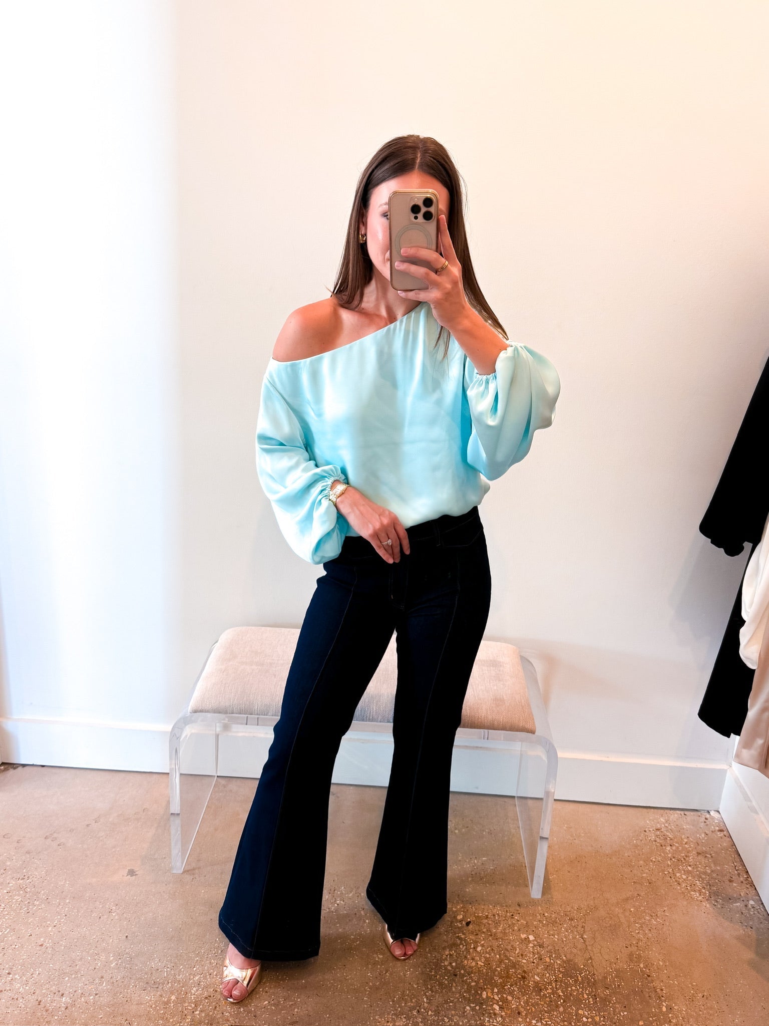 Blue Breeze Marley Top - Amor Lafayette