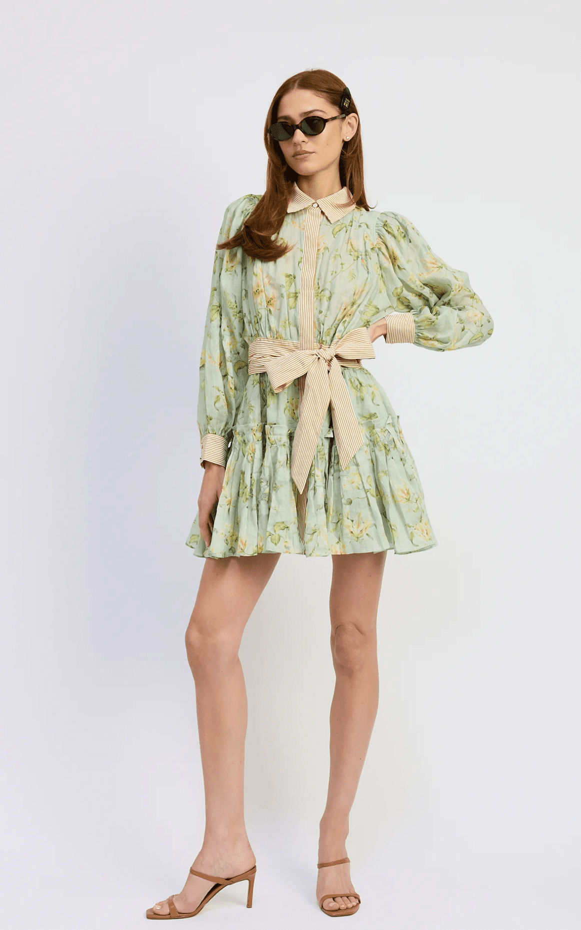 Blue Mustard Ivory Rylee Mini Dress - Amor Lafayette