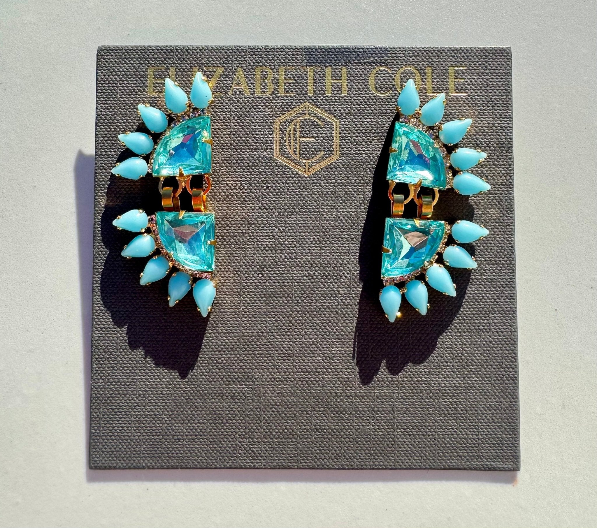 Blue Robin Earrings - Amor Lafayette