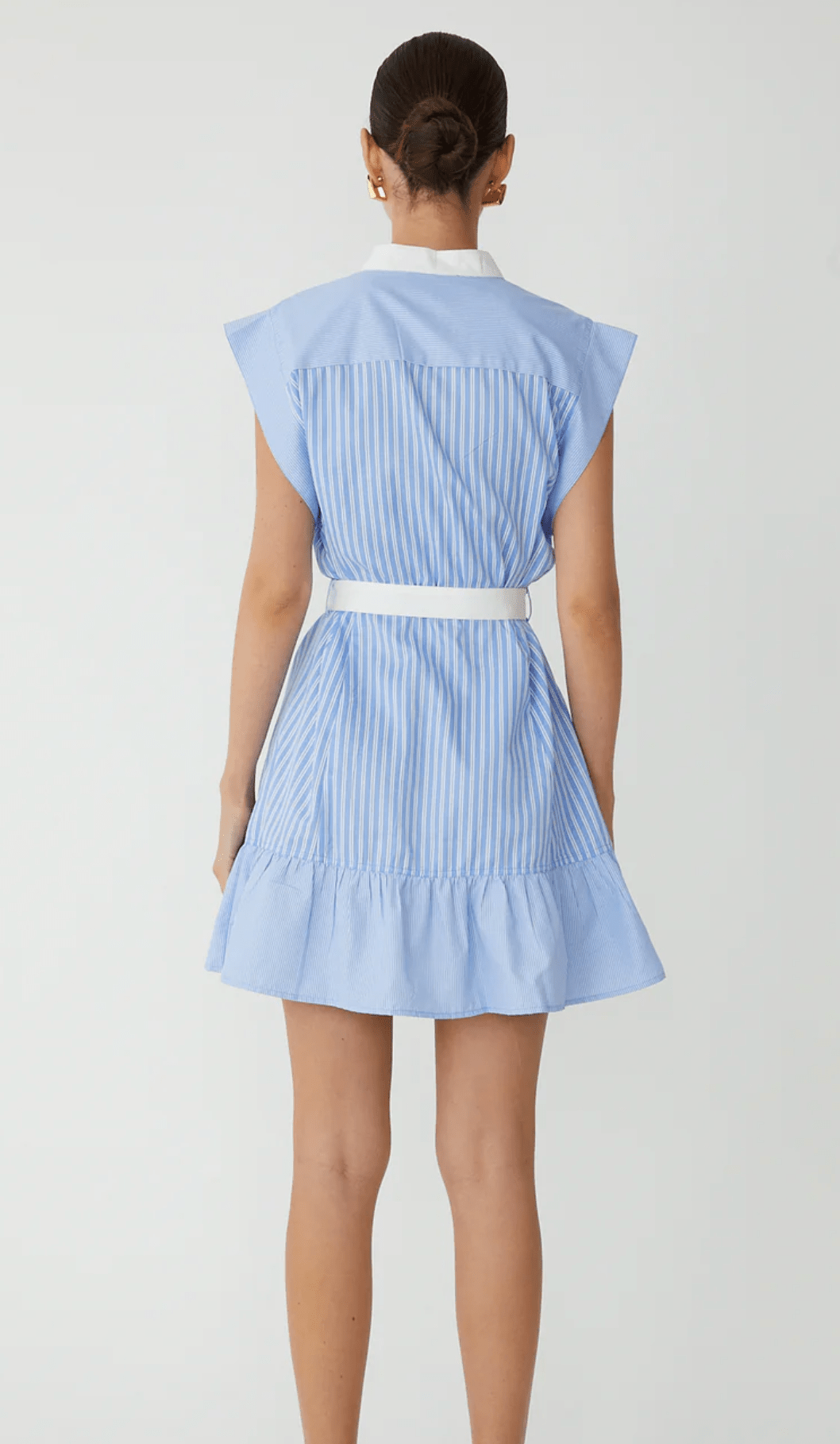Blue Sarabella Stripe Dress - Amor Lafayette