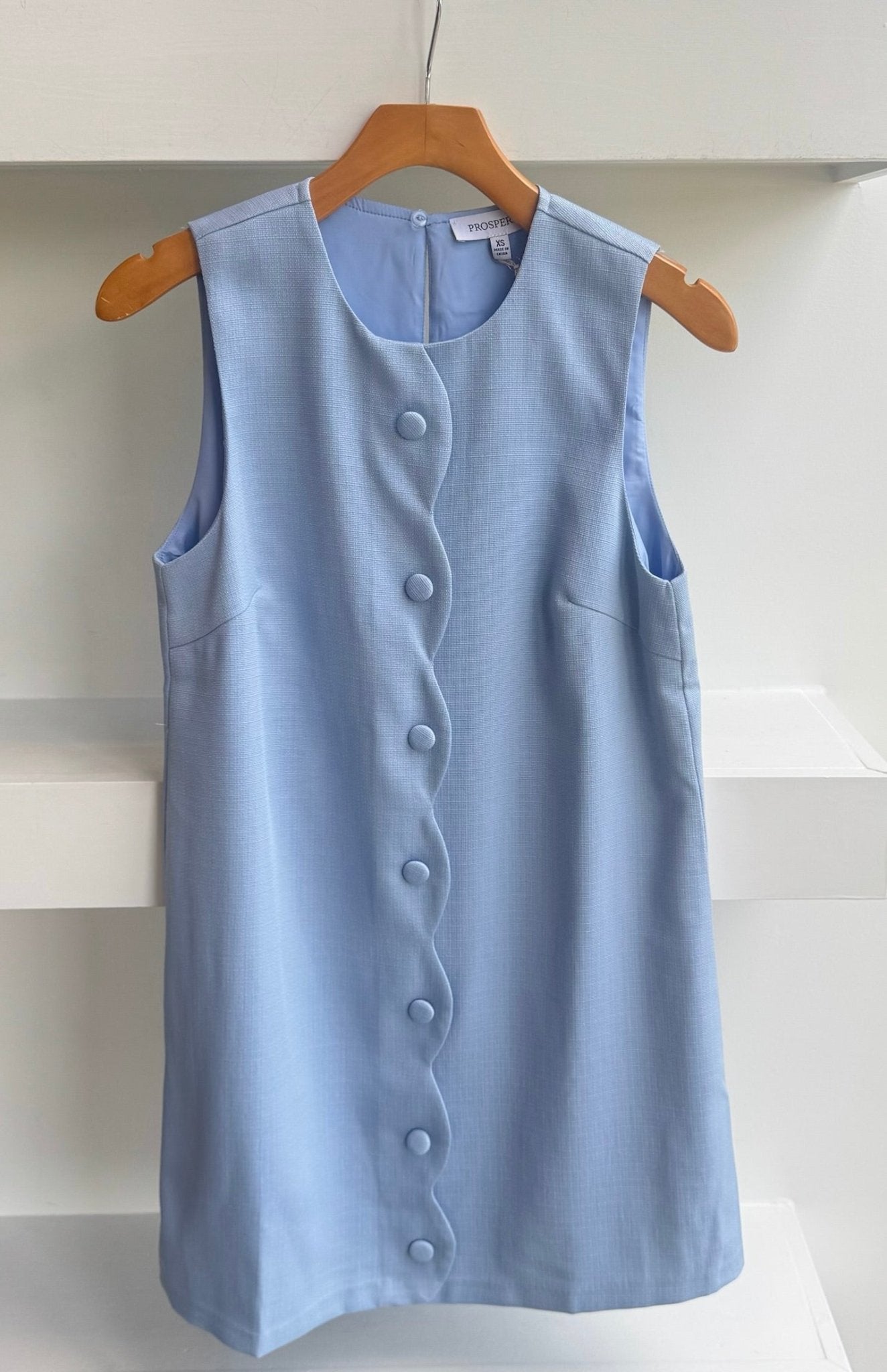 Blue Sky Shift Dress - Amor Lafayette