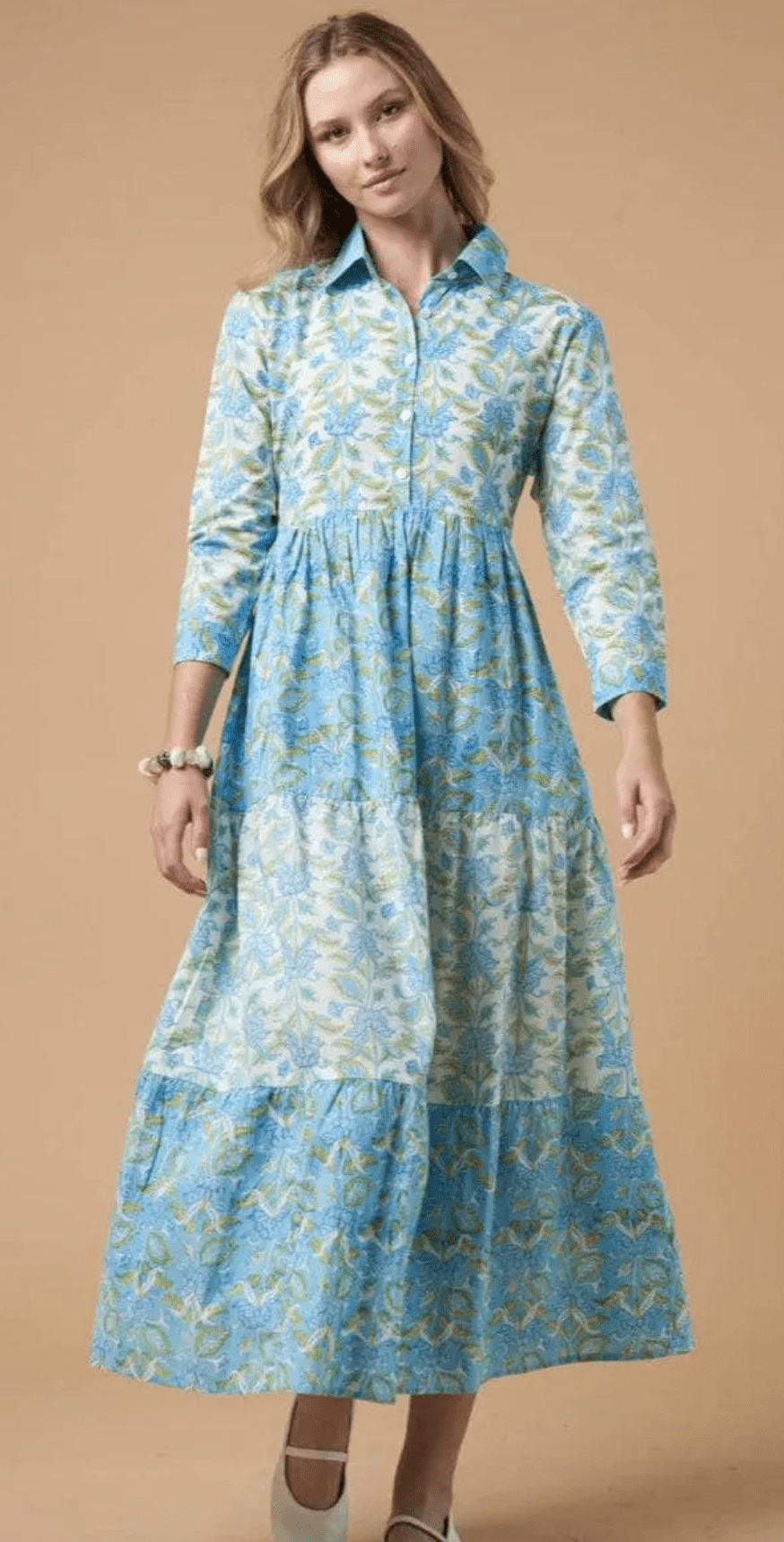 Blue Sonia Dress - Amor Lafayette