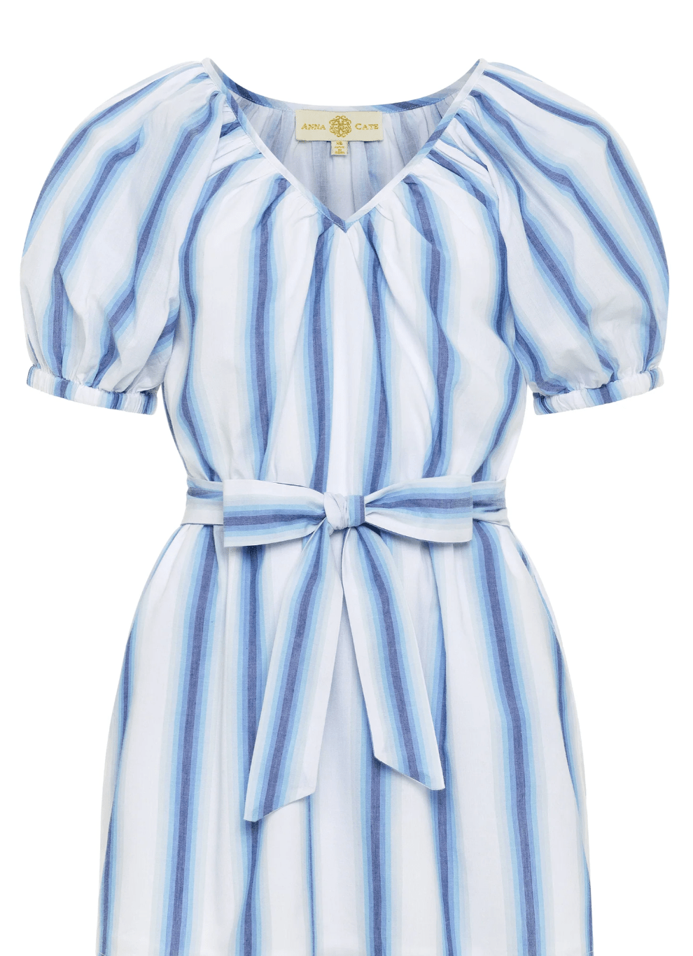 Blue Stripe Alix Dress - Amor Lafayette