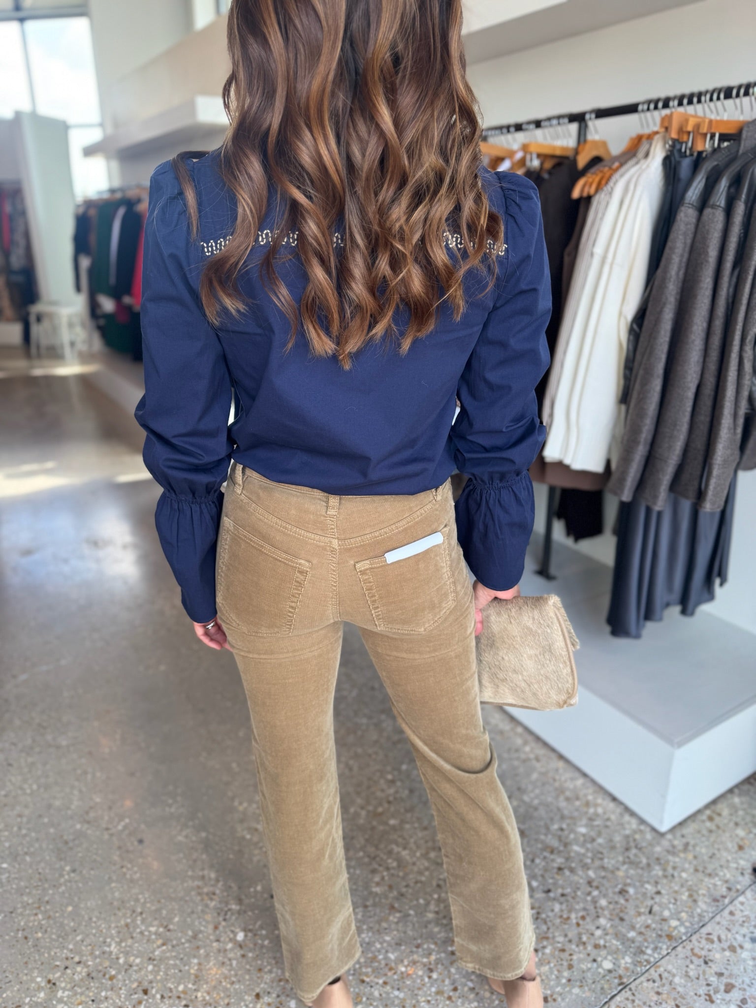 Bluebonnet Button Down - Amor Lafayette