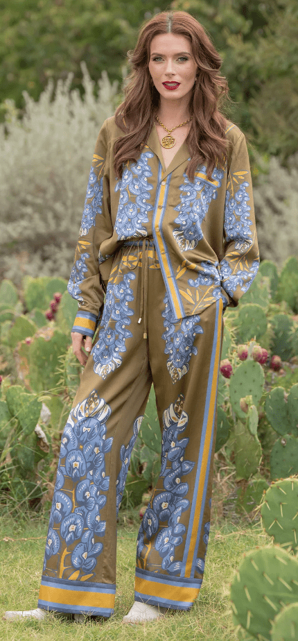 Bluebonnet Slumber Pant - Amor Lafayette