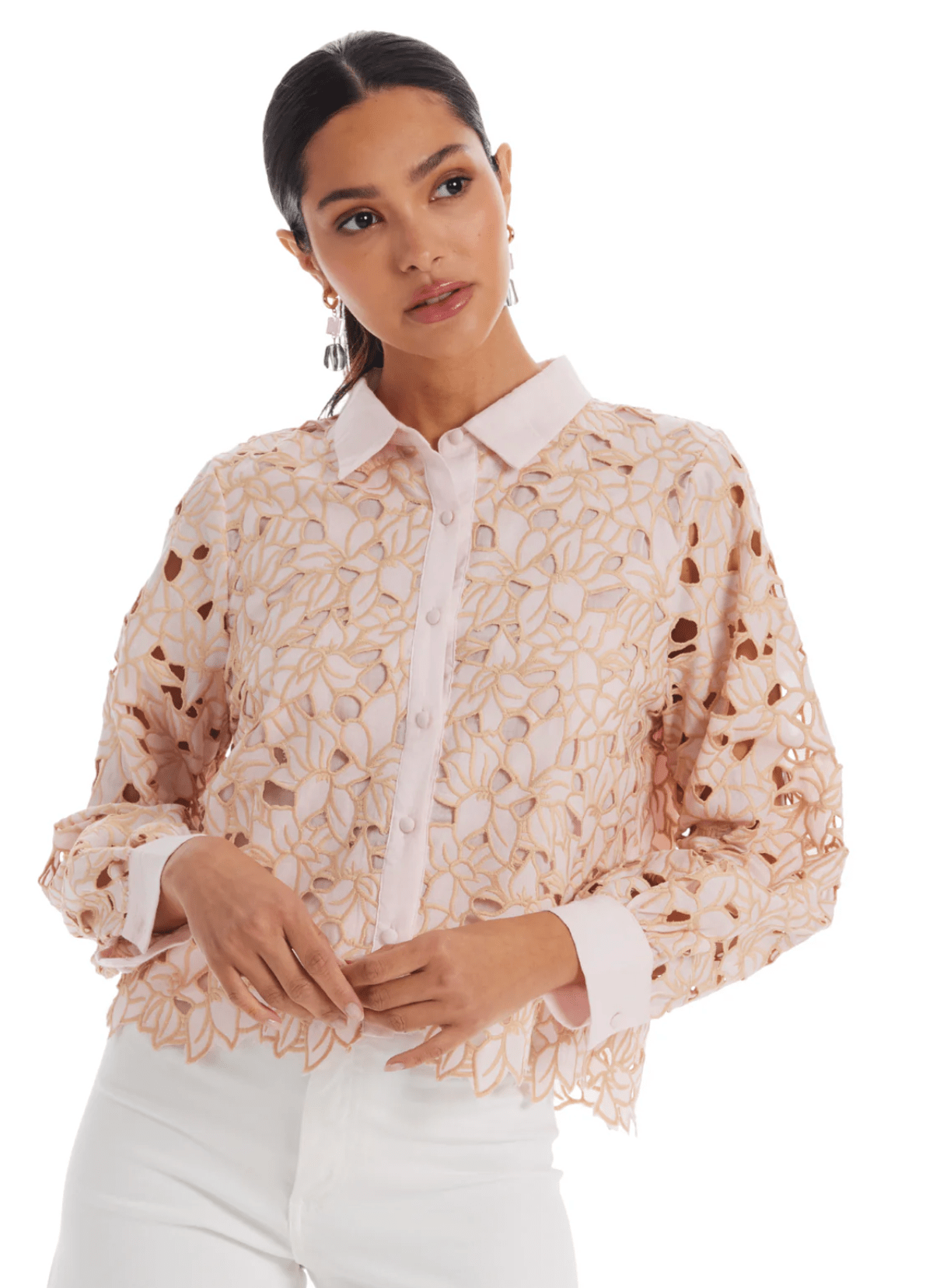 Blush Phoebe Shirt - Amor Lafayette