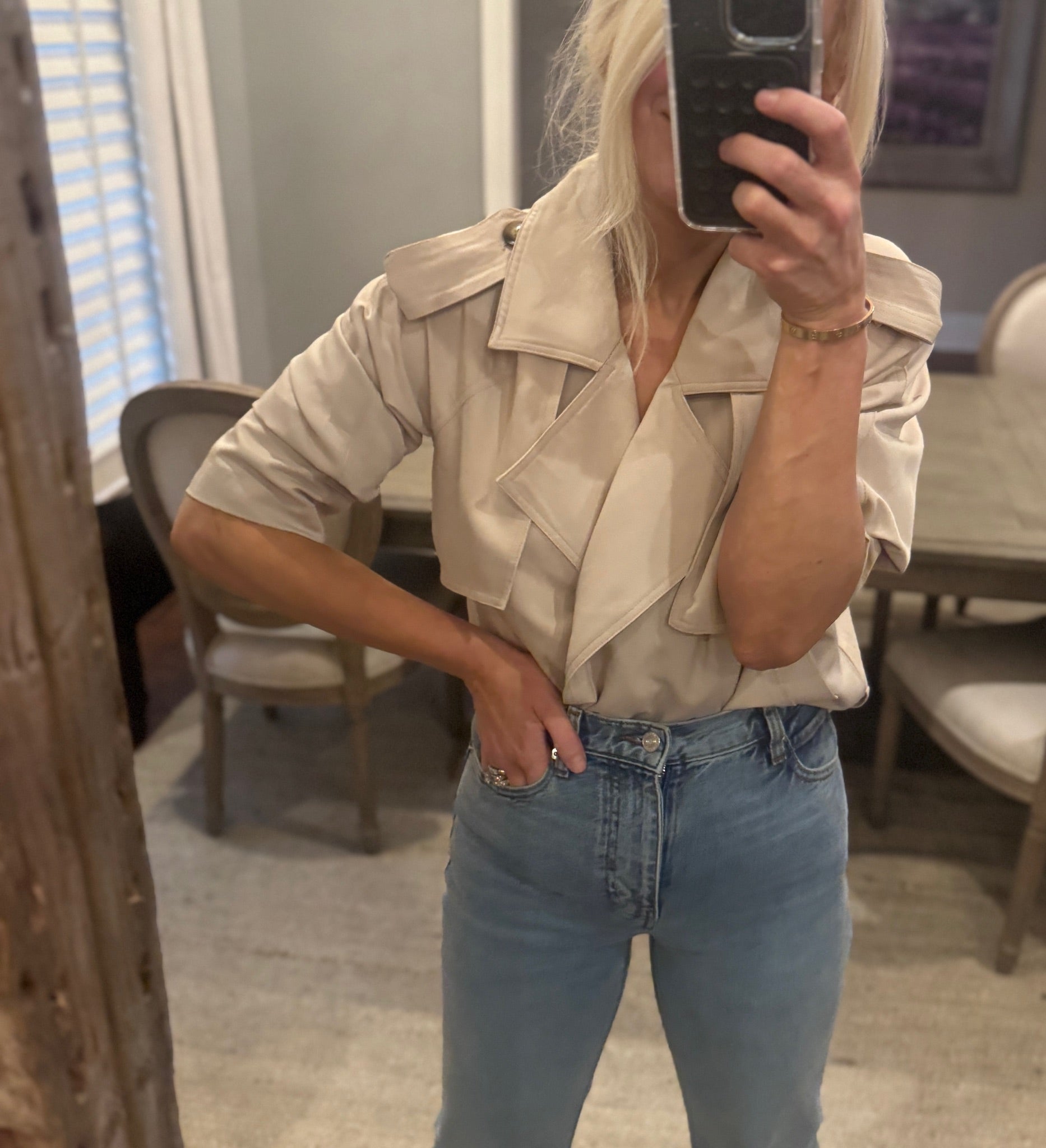 Bone Reese Lightweight Trench Throw - Amor Lafayette