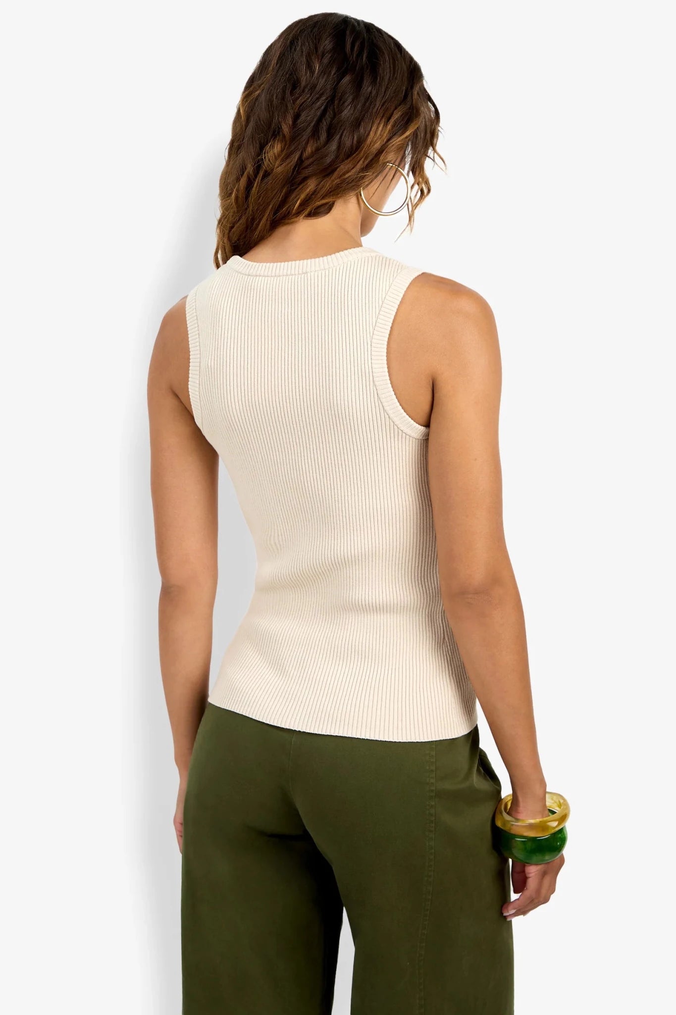 Bonita Beige Paolini Tank - Amor Lafayette
